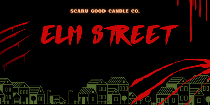 Nightmare on Elm Street 8 Ounce Soy Wax Candle