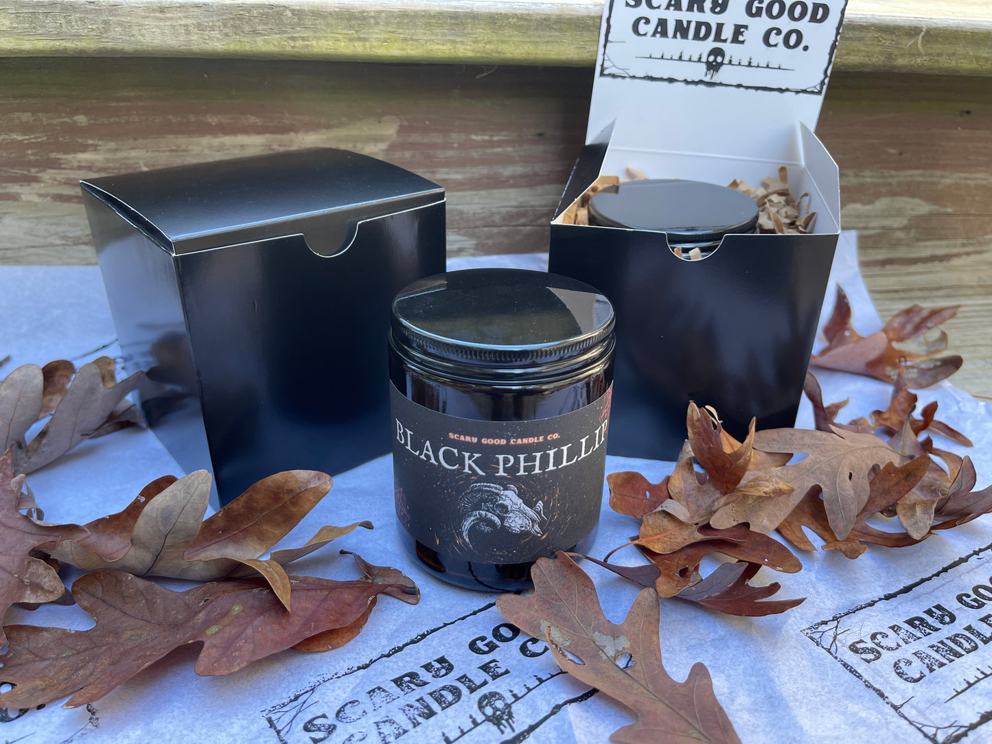 Black Phillip - The Witch 8 Ounce Soy Wax Candle