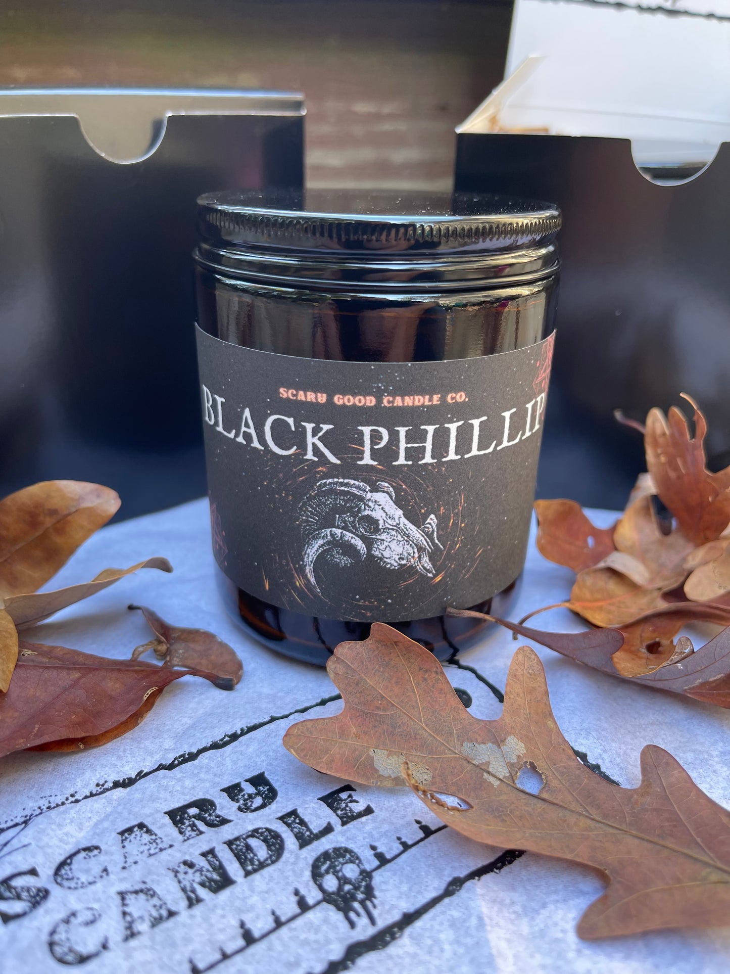 Black Phillip - The Witch 8 Ounce Soy Wax Candle