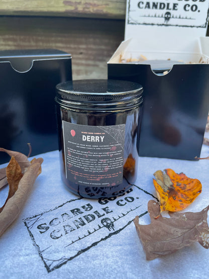 Derry - Stephen King's IT 8 Ounce Soy Wax Candle