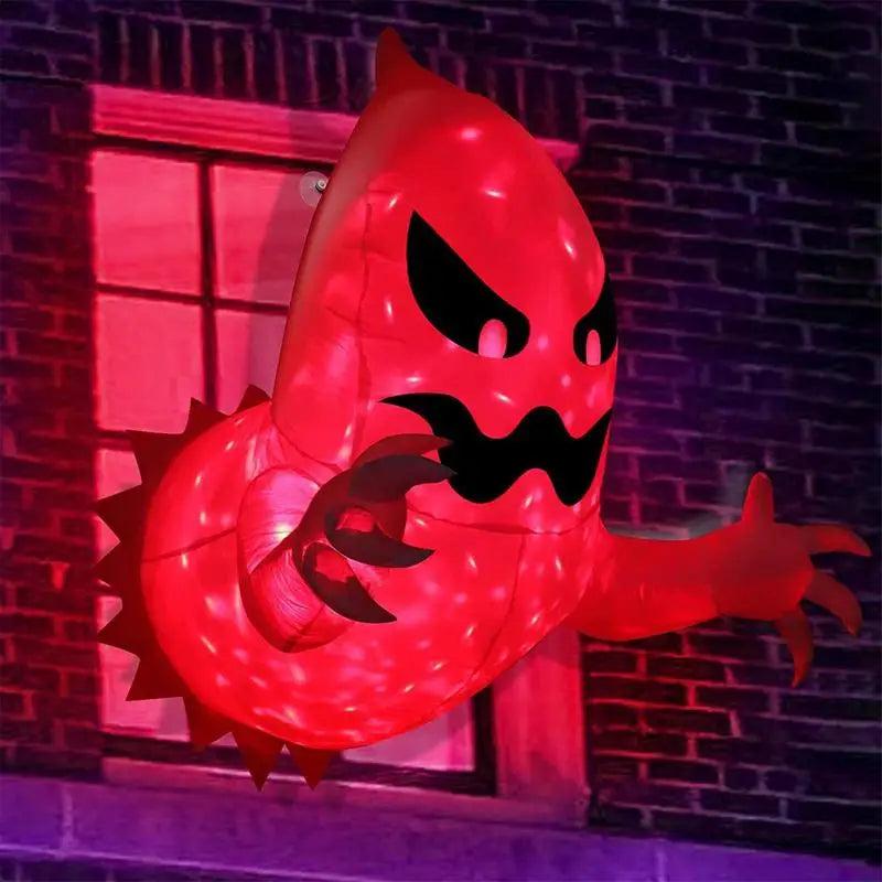 Inflatable Window Ghost