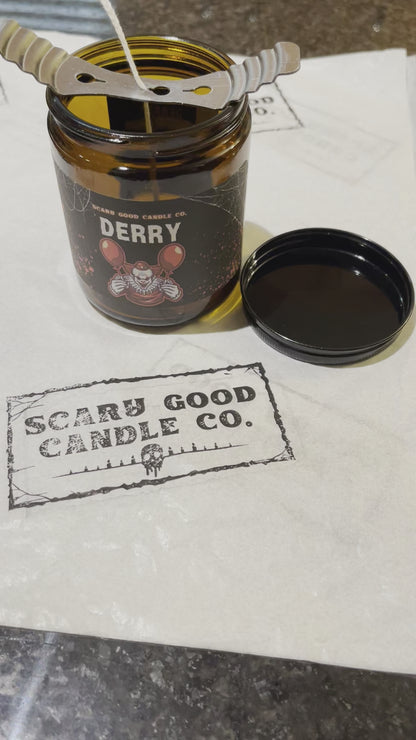 Derry - Stephen King's IT 8 Ounce Soy Wax Candle